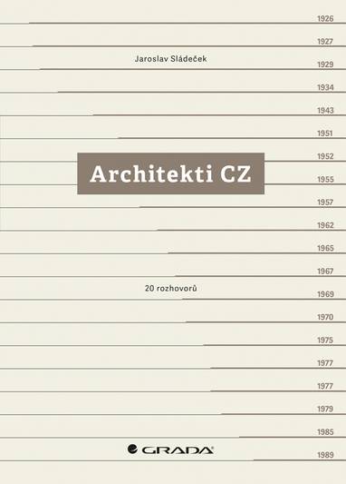 E-kniha Architekti CZ - Jaroslav Sládeček