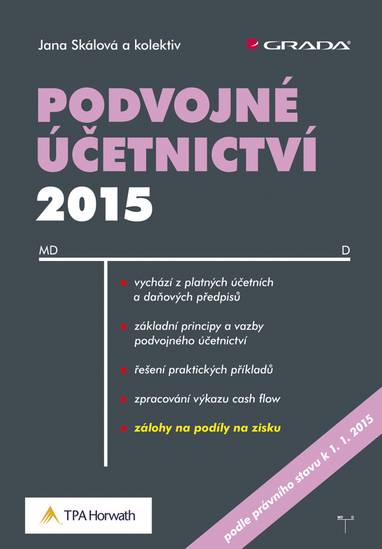 E-kniha Podvojné účetnictví 2015 - Jana Skálová