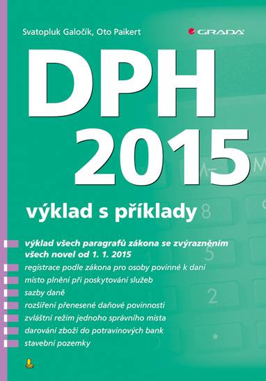 E-kniha DPH 2015 - Oto Paikert, Svatopluk Galočík