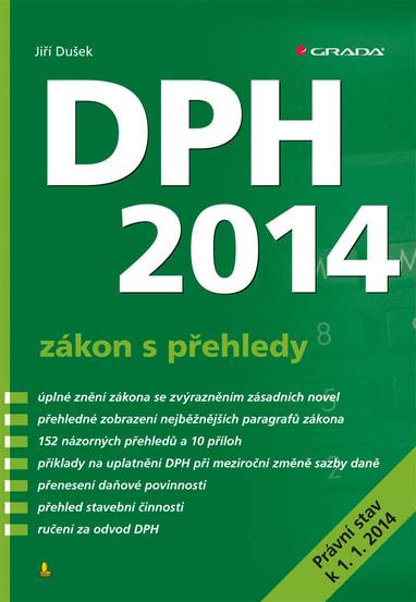 E-kniha DPH 2014 - zákon s přehledy - Jiří Dušek