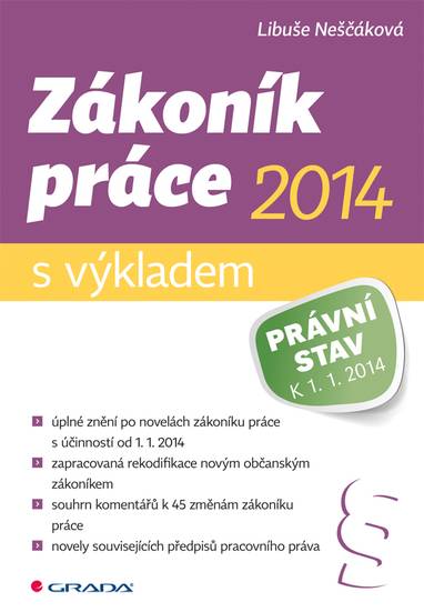 E-kniha Zákoník práce 2014 - s výkladem - Libuše Neščáková