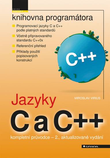 E-kniha Jazyky C a C++ - Miroslav Virius