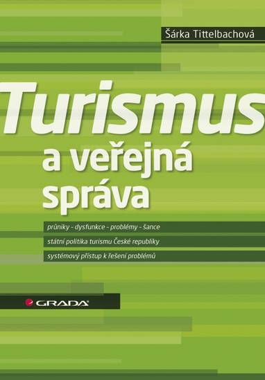 E-kniha Turismus a veřejná správa - Šárka Tittelbachová