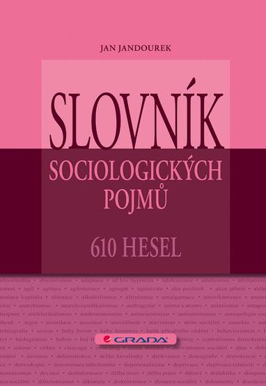 E-kniha Slovník sociologických pojmů - Jan Jandourek