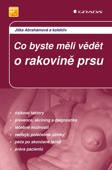 E-kniha Co byste měli vědět o rakovině prsu - Jitka Abrahámová