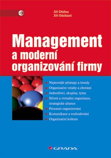 E-kniha Management a moderní organizování firmy - Jiří Dědina, Jiří Odcházel