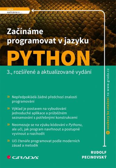 E-kniha Začínáme programovat v jazyku Python - Rudolf Pecinovský