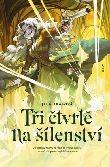 E-kniha Tři čtvrtě na šílenství - Jela Abasová