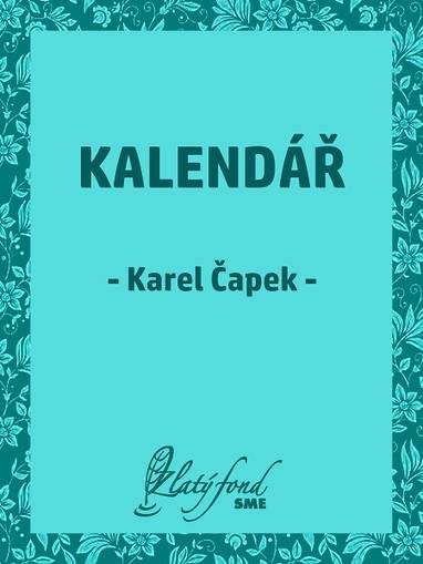 E-kniha Kalendář - Karel Čapek