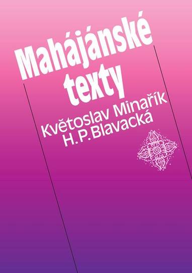 E-kniha Mahájánské texty - H. P. Blavacká, Květoslav Minařík