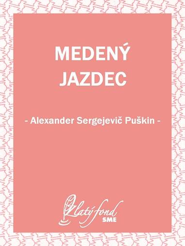 E-kniha Medený jazdec - Alexander Sergejevič Puškin