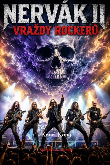 E-kniha Nervák II: Vraždy rockerů - René Rony