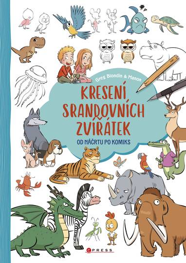 E-kniha Kreslení srandovních zvířátek - kolektiv