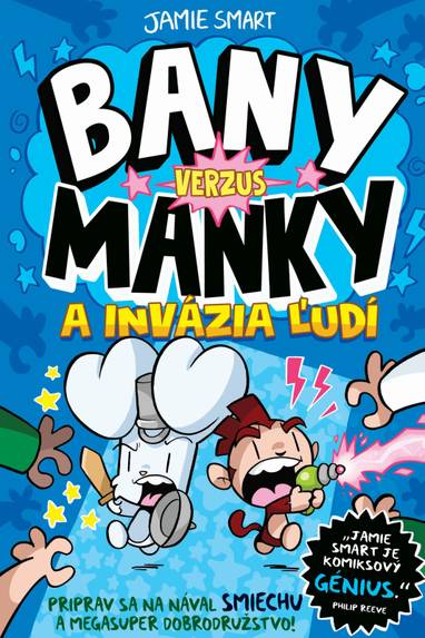 E-kniha Bany verzus Manky a invázia ľudí - Jamie Smart