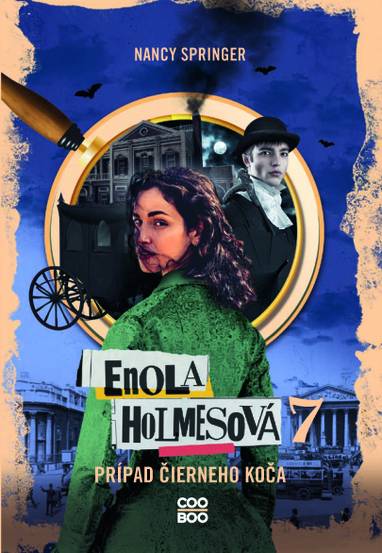 E-kniha Enola Holmesová 7 – Prípad čierneho koča - Nancy Springerová