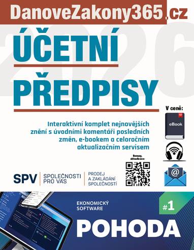 E-kniha Účetní předpisy 2026 - Alice Hanáková, Jaroslav Černý