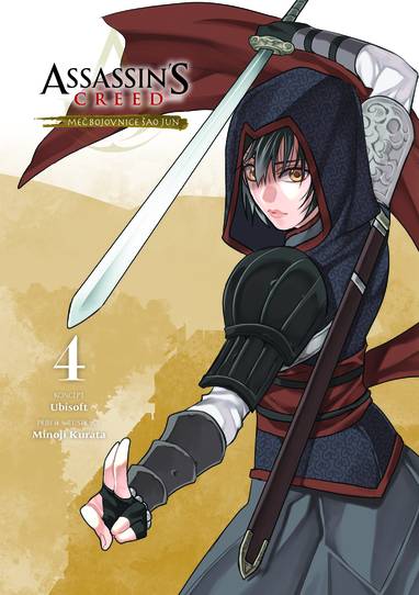 E-kniha Assassin's Creed: Meč bojovnice Šao Jun 4 - Minoji Kurata