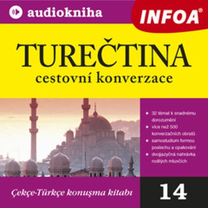 Audiokniha 14. Turečtina - cestovní konverzace - Rodilí mluvčí, kolektiv autorů