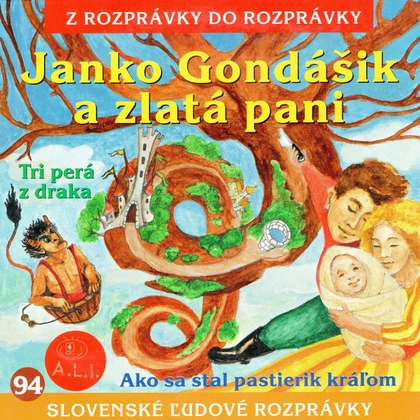 Audiokniha Janko Gondášik a zlatá pani - Různí interpreti, Lucia Blašková