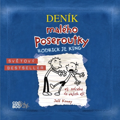 Audiokniha Deník malého poseroutky 2 - Rodrick je king - Václav Kopta, Jeff Kinney