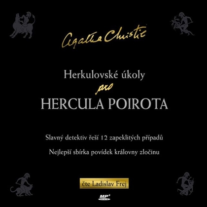 Audiokniha Herkulovské úkoly pro Hercula Poirota - Ladislav Frej, Agatha Christie
