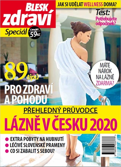 Kniha Lázně v Česku 2020