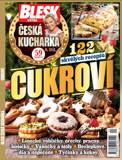 Kniha Česká kuchařka Cukroví