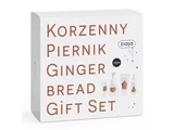 Dárková sada Ziaja perník - pro milovníky sladké relaxace s vůní perníku, zázvoru a skořice.  Obsahuje:  Sprchový gel 160ml | Pěnové mýdlo na ruce a tělo 250ml | Krém na ruce 50ml | Mlhovina na tělo 100ml