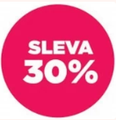 Sleva 30 % proti volnému prodeji