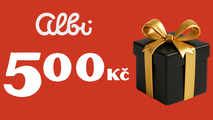 Dárkový poukaz v hodnotě 500 Kč na nákup celého sortimentu zboží v prodejnách ALBI. Seznam prodejen naleznete na www.albi.cz. Poukaz je platný do 31.12.2026.