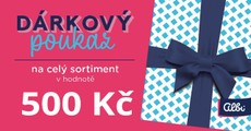Dárkový poukaz v hodnotě 500 Kč na nákup celého sortimentu zboží v prodejnách ALBI. Seznam prodejen naleznete na www.albi.cz. Poukaz je platný do 31.12.2026.