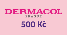 Voucher Dermacol v hodnotě 500 Kč. Lze uplatnit na nákup na webu www.dermacol.cz. Platnost je do 31.12.2027. Voucher bude odeslán na email uvedený v objednávce.