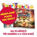 Sluníčko - Roční předplatné pro školy na 10 vydání - nabídka platí pouze pro školy a objednávky na 5 a více kusů