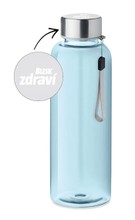 Praktická tritanová láhev na pití s logem Blesk zdraví na víčku, objem 500 ml, modrá