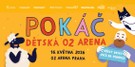 1+1 vstupenka na koncert Pokáčova dětská O2 arena konaný v sobotu 16. května 2026 v pražské O2 areně. Vstupenky jsou v celkové hodnotě 1380 Kč a jsou na konkrétní sedadla.