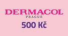 Voucher Dermacol v hodnotě 500 Kč. Lze uplatnit na nákup na webu www.dermacol.cz. Platnost je do 31.12.2027. Voucher bude odeslán na email uvedený v objednávce.