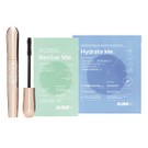 Balíček obsahuje řasenku Healthy Lash Mascara od značky Emani a dvě masky na obličej - hydratační masku s peptidy Hydrate me a masku pod oči Revive Me s kyselinou hyaluronovou od značky AIMX. Dárek v hodnotě 909Kč.