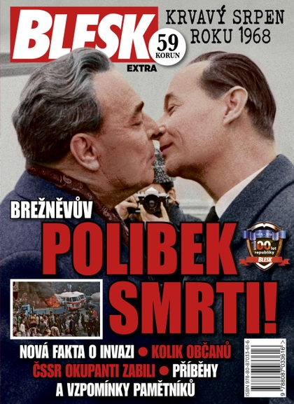 Kniha Brežněvův polibek smrti!