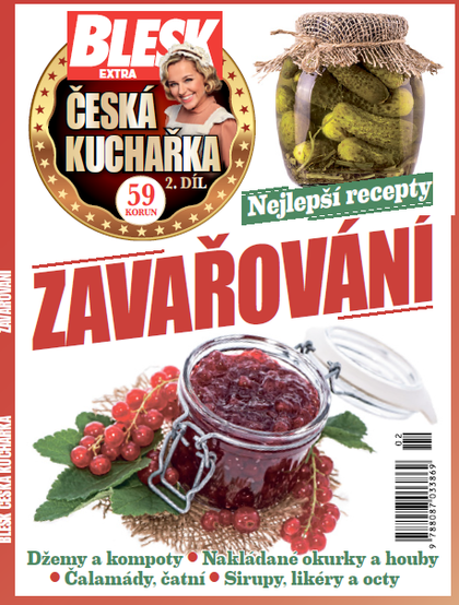 Kniha Česká kuchařka Zavařování