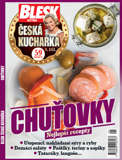 Kniha Česká kuchařka Chuťovky