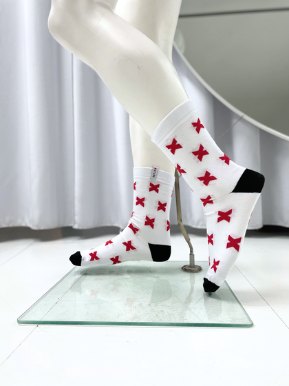 Dárky Reflex pánské ponožky - bílé L (43 - 46)