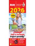 Obálka Nástěnný kalendář Blesk extra na rok 2026