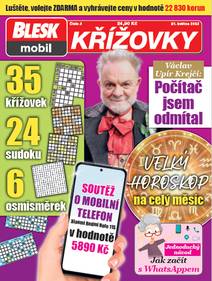 Obálka BLESKmobil KŘÍŽOVKY - 12/2025
