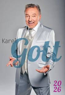 Obálka Nástěnný kalendář Karel Gott 2026