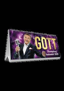 Obálka Stolní životopisný kalendář: Karel Gott 2026