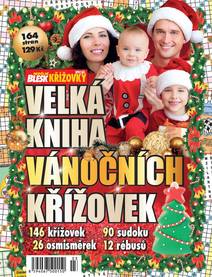 Obálka Velká kniha vánočních křížovek 2025