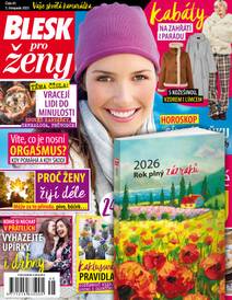 Obálka Blesk pro ženy č.45/2025 s Diářem na rok 2026