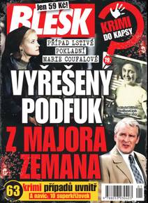 Obálka Blesk krimi do kapsy č.1/2026