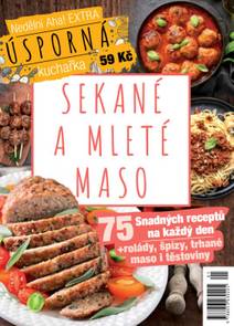 Obálka Nedělní Aha Úsporná kuchařka Sekané a mleté maso