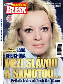 Obálka Naše "Bardotka" Jana Brejchová Mezi slávou a samotou...